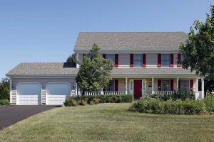 Two story white house with red door Homes for sale in arvada co
