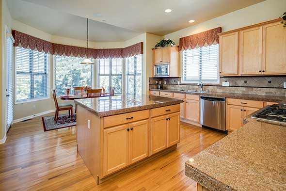 Before 6269 Shavano Peak Place Kitchen Bay Window