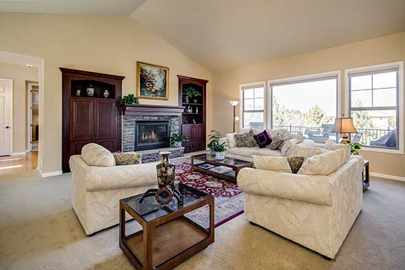 Before 6269 Shavano Peak Place Living Room
