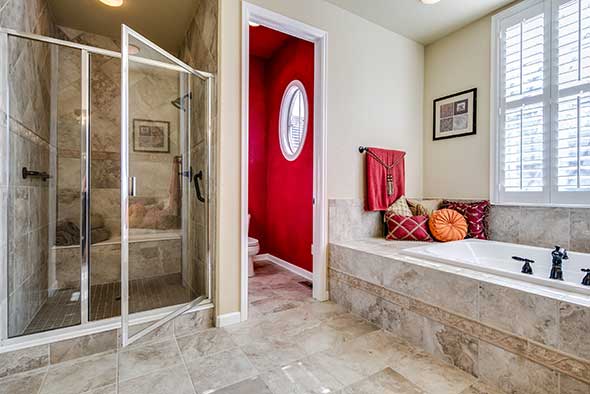 Before 6269 Shavano Peak Place Master Suite Bathroom