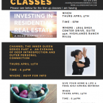 Upcoming classes for April 2018
