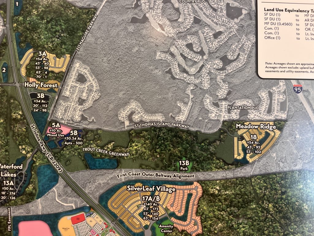 SilverLeaf in St Augustine Map 3