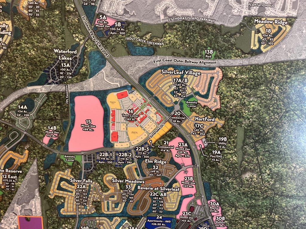 SilverLeaf in St Augustine Map 4