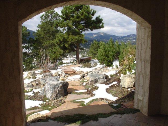 Castle Rock CO area view from a gorgeous home