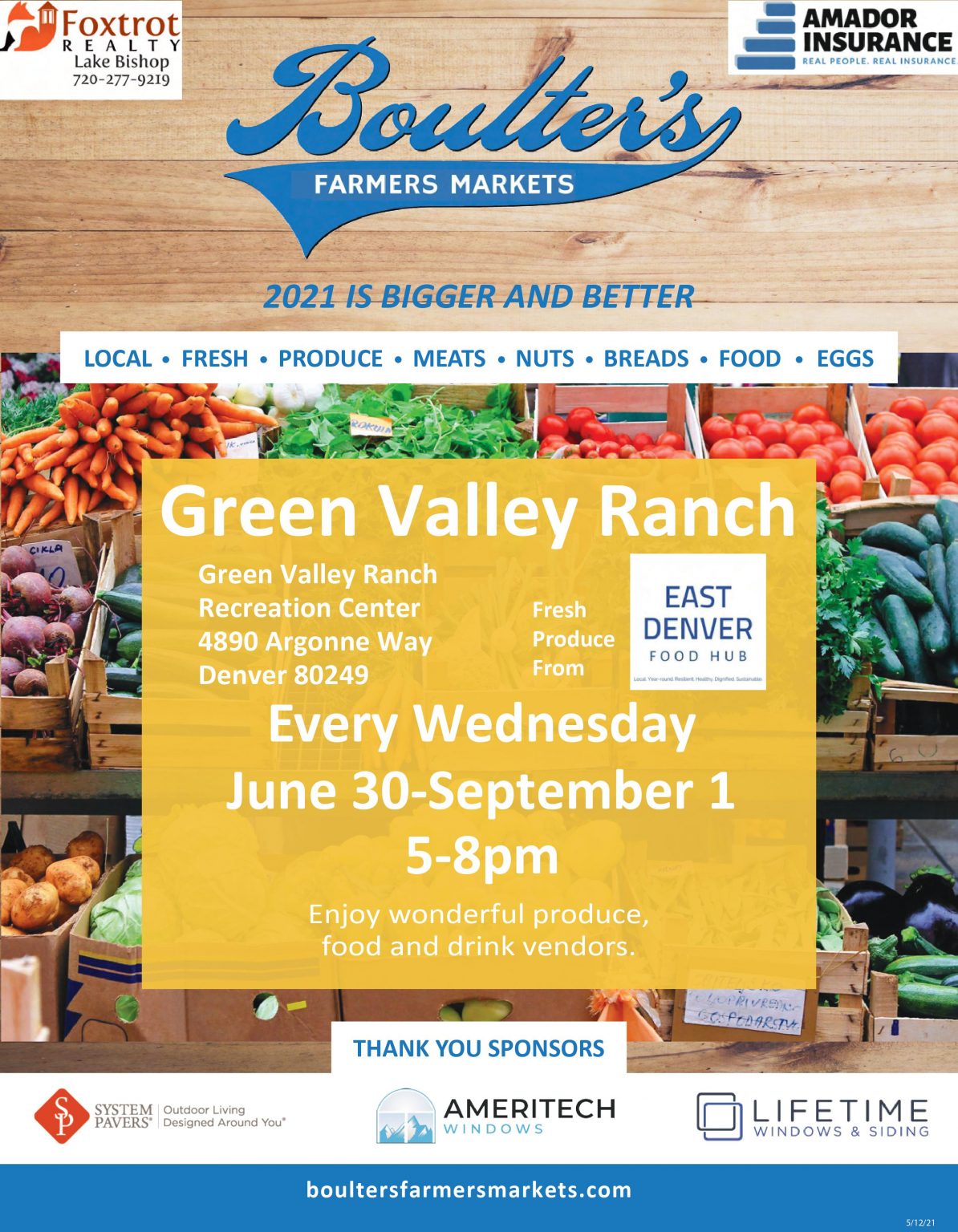 Summer Farmers Market Lake Your Green Valley Ranch Real