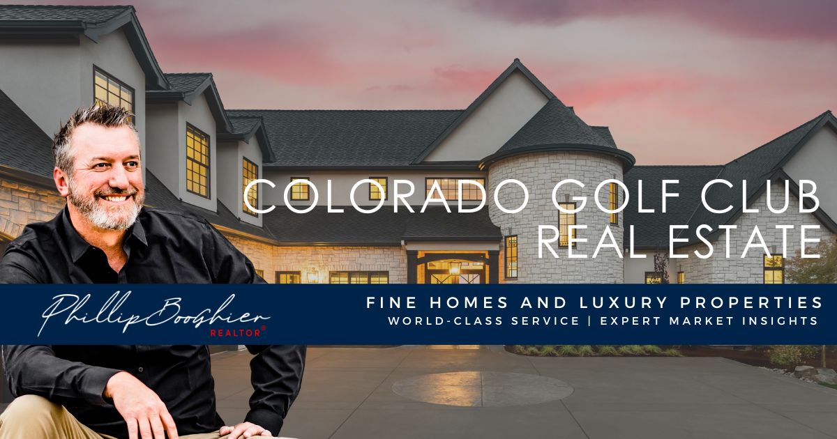 Colorado Golf Club Luxury Homes For Sale Phillip Booghier