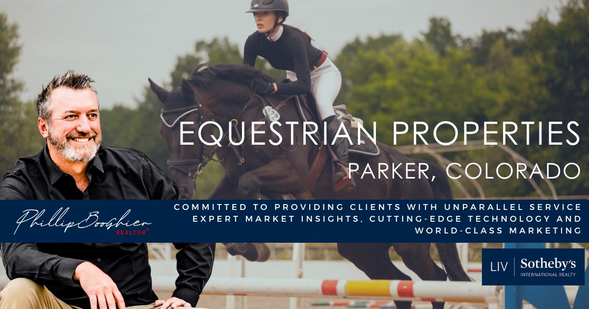 Equestrian Property For Sale Douglas County Colorado Phillip Booghier