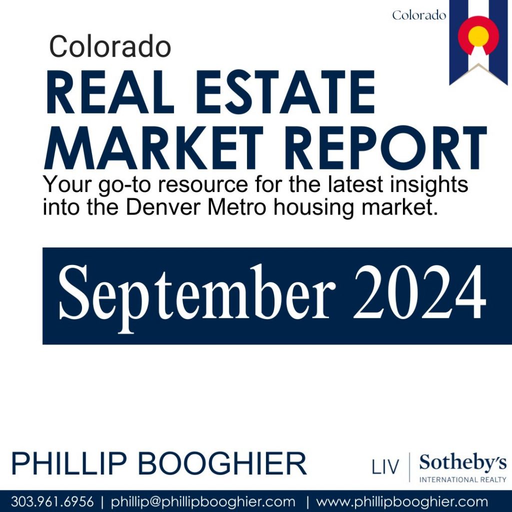 Denver Metro Real Estate Market Update – September 2024