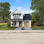 Sold lot at 128 W Elm St, Elizabeth, Colorado — represented by Phillip Booghier, with proposed home rendering for future development